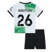 Liverpool Andrew Robertson #26 Replika Babykläder Borta matchkläder barn 2023-24 Korta ärmar (+ Korta byxor)